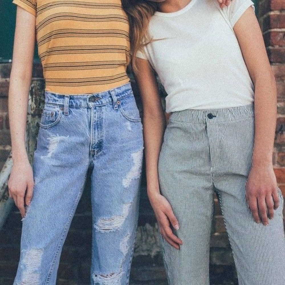 SOLD Brandy Melville striped Tilden pants